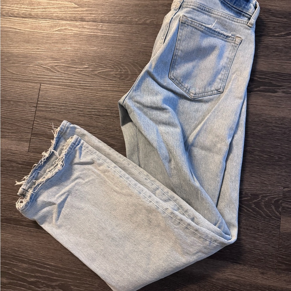 Abercrombie & Fitch Light Blue High Rise Jeans